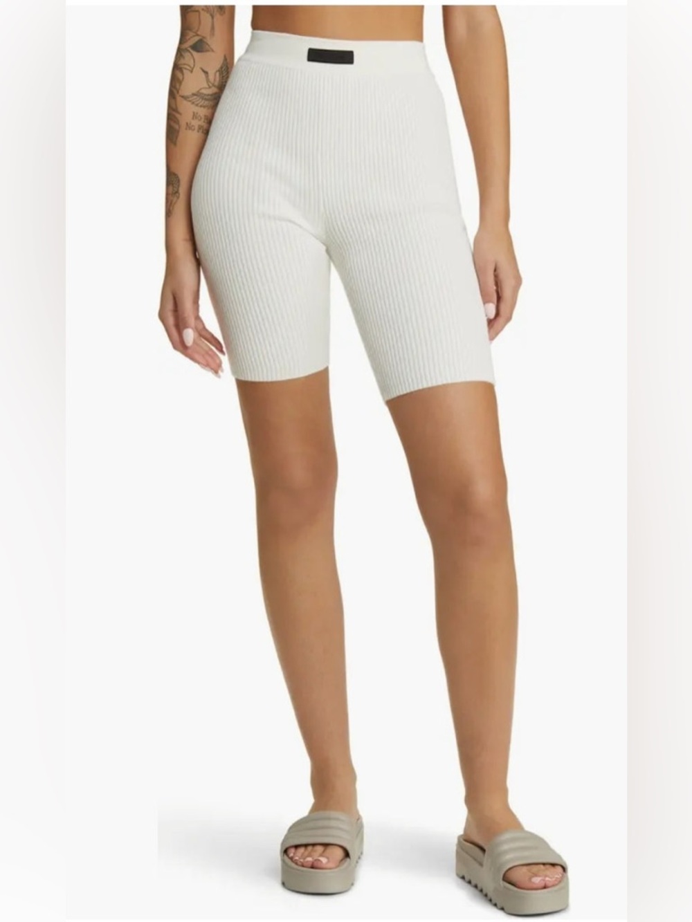 Fear of God Essentials Rib Sweater Bike Shorts .Brand NEW without tag
